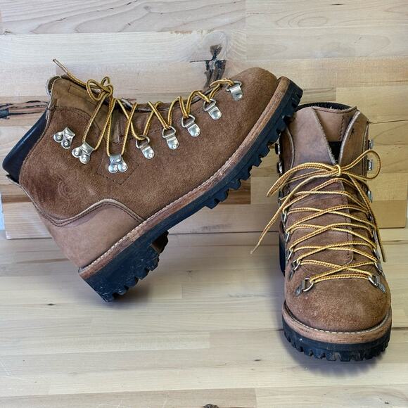 Vintage Dexter Mountaineering Alpine Hiking Boots W7 - Picture 9 of 10